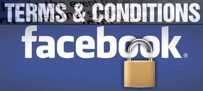 Termos e condições do Facebook